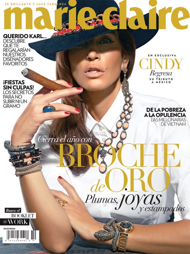 Cindy Crawford, Marie Claire Cindy Crawford, Marie Claire